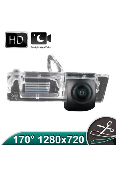 OEM Camera marsarier HD, unghi 170 grade cu StarLight Night Vision Dacia Loga...