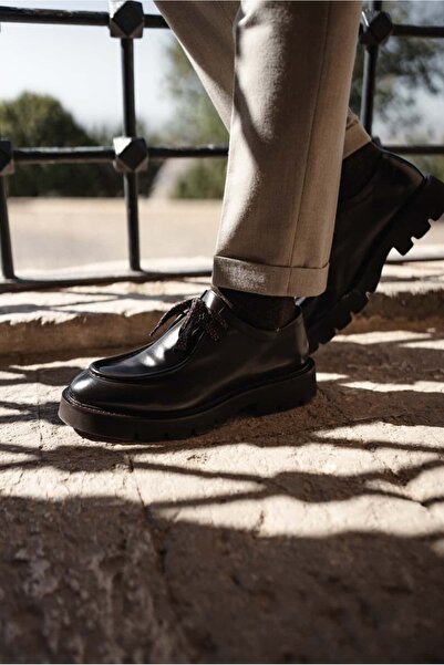 Faruk balkanas Rafael Model Genuine Natural Leather Eva Sole Casual Shoes