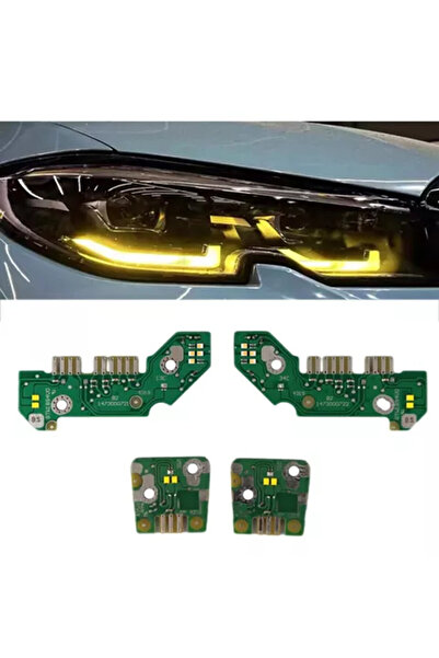 OEM Set 4 module galbene CSL Style Angel Eyes DRL BMW Seria 3 G20 2018 - 2022...