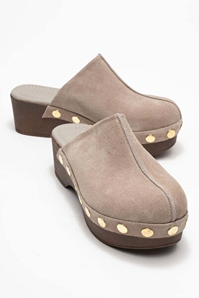 Zeynep Sıradağlı Sandale Sarine pentru femei din piele naturală, piele întoar...