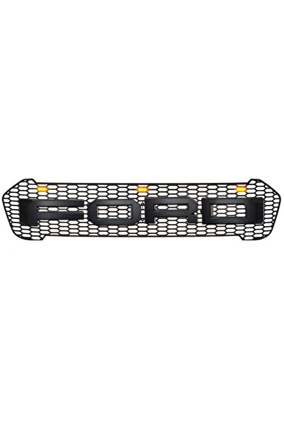 OEM Grila radiator negru mat cu LED portocaliu Ford Ranger T8 2019-2022 - FGT...
