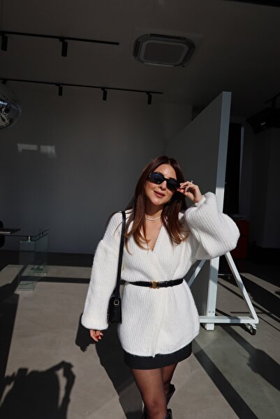 Özge Özgenç Balloon Sleeve Cardigan