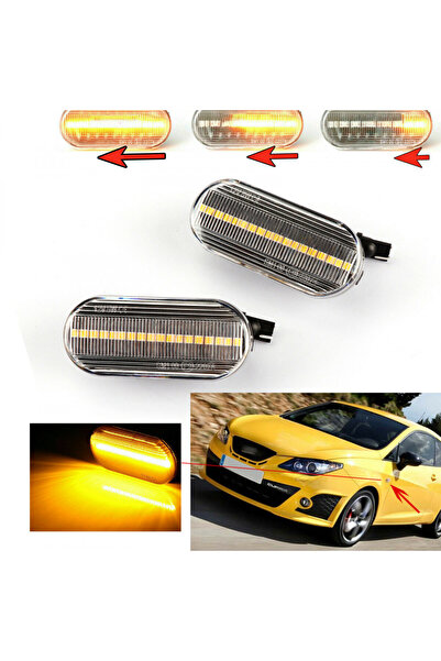 OEM Set 2 Semnalizari Aripa LED Dinamice pentru Skoda Octavia 1U 1996-2011 - ...