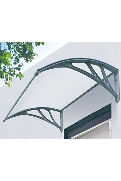 SUNDURMAGROSS Kapı Pencere Üstü Pratik Sundurma 150 X 100 cm Gri