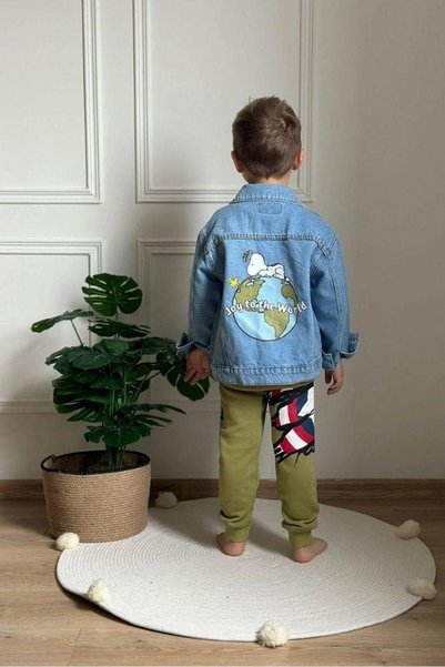 Generic Brand Snoopy Cat Jacket Boy