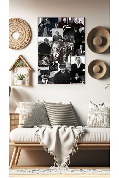 özkacar 15 PARÇA ATATÜRK RESMİ KANVAS TABLO CANVAS DUVAR DEKARASYON DUVAR SÜSÜ ÖLÇÜ SEÇMEYİ UNUTMAYINIZ :)