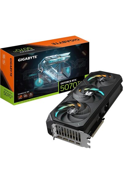 Gigabyte GeForce RTX 5070 Ti GAMING OC 16G Graphics Card (16GB GDDR7, 256-bit, PCIe 5.0)