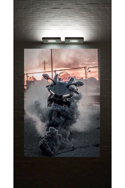 özkacar MOTOR KANVAS TABLO CANVAS EV DUVAR DEKARASYON DUVAR SÜSÜ ÖLÇÜ SEÇMEYİ...