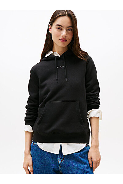 Tommy Hilfiger Linear Logo Fleece Hoodie