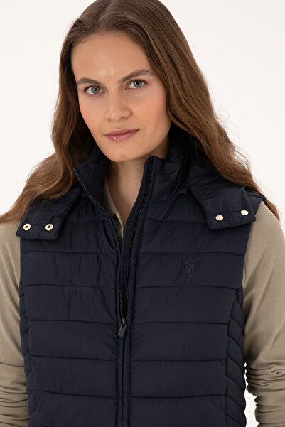 U.S. Polo Assn. Women's Navy Blue Vest 50307992-Vr033