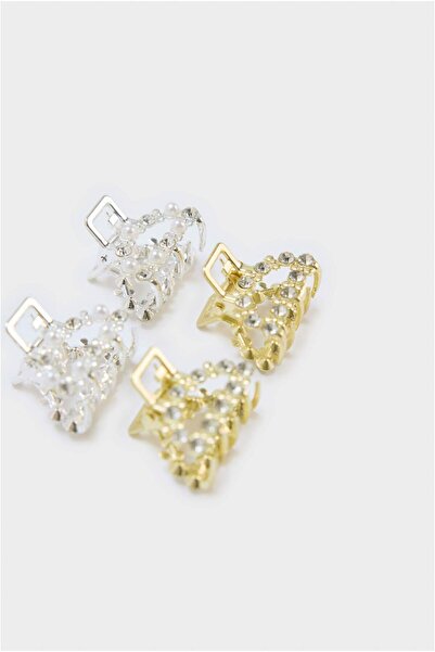 DeFacto Women's 4-Piece Latch Buckle F8258Axns