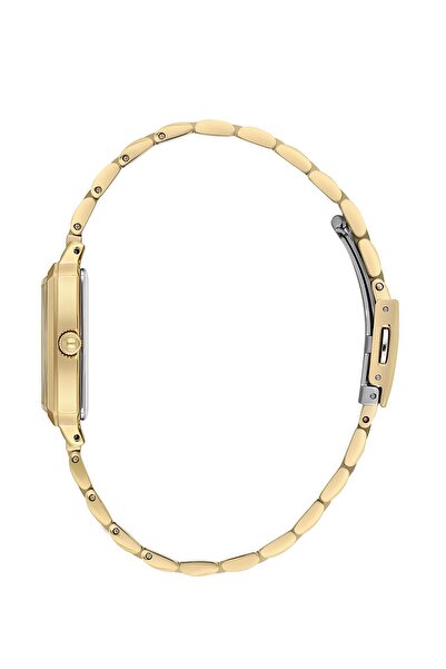 Daniel Klein Kadın Metal Altın Kordon Dikdörtgen Kol Saati