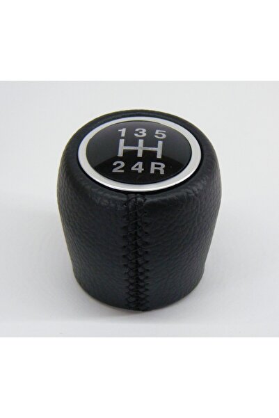 AutoAll مقبض ناقل الحركة الجلدي وغطاء ناقل الحركة لسيارة فيات بونتو (2006-201...