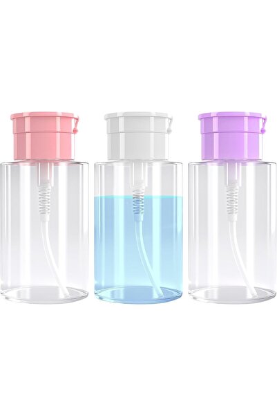 KASTWAVE مجموعة زجاجات مضخة قابلة لإعادة التعبئة سعة 200 مل للتونر ومزيل المك...