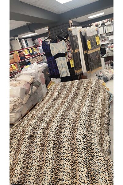 AKSU Safari Çift Kişilik Ultra Yumuşak Embos Vizon Battaniye (200x240)-Leopar Bej