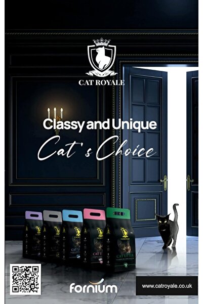 Cat Royale Unscented Clumping Cat Litter, 5 L