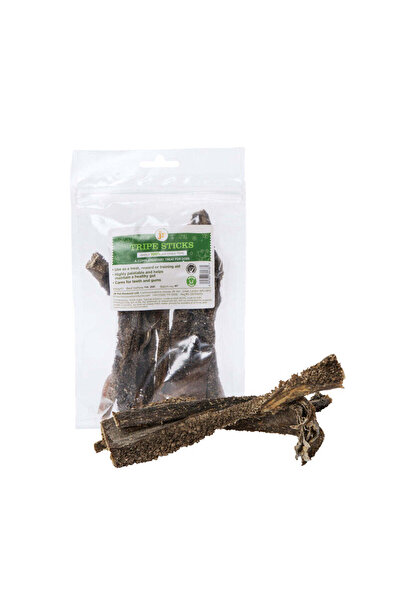 Jr Pet Products مكافآت الكلاب المجففة المعبأة في الكرشة 100 جرام