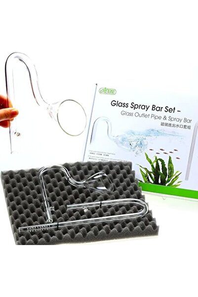 Ista مجموعة أنابيب التدفق الداخلي والخارجي الزجاجية - قضيب رش حوض السمك