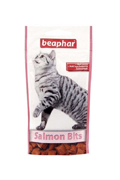 Beaphar Catnip Salmon Bits Cat Treats 35G