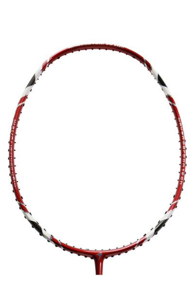 FLYPOWER مضرب تنس الريشة الثقيل تورنادو 800 رأس، أحمر