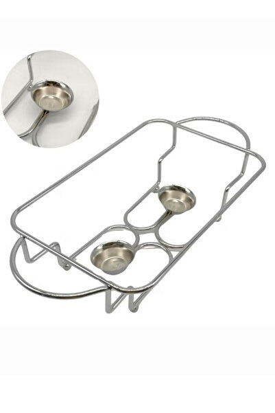 Urbanza 3 Liter Rectangular Glass Chafing Dish with Stainless Steel Lid – Buffet Food Warmer for Catering