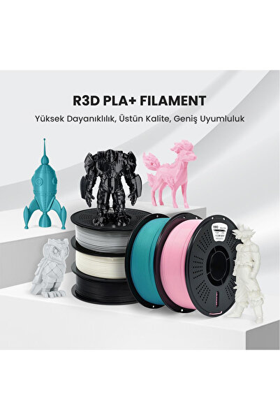 R3D Pla+ Filament Yumuşak Ten Rengi 1.75MM 1kg
