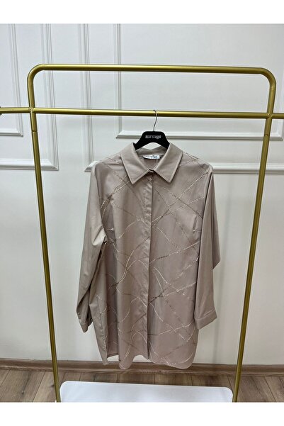 BEİAZ Fuat Gürşen Pullu Desenli Tunik