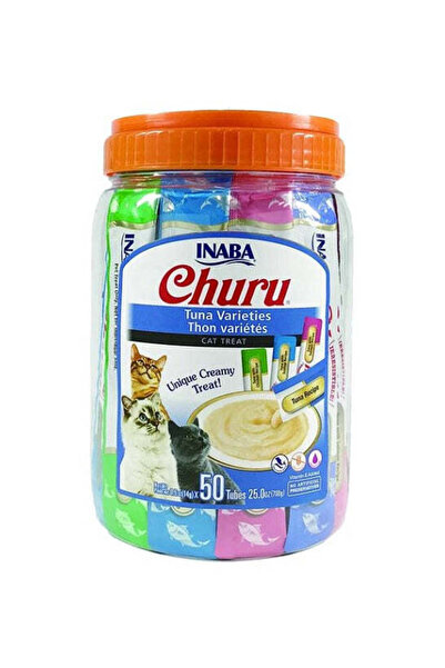 Inaba مكافأة قطط من أصناف التونة تشورو 50 × 14 جرام