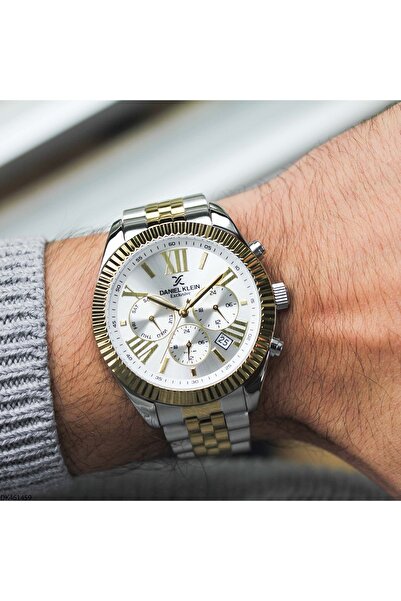 Daniel Klein Dk461459 Men's Steel Band Wristwatch