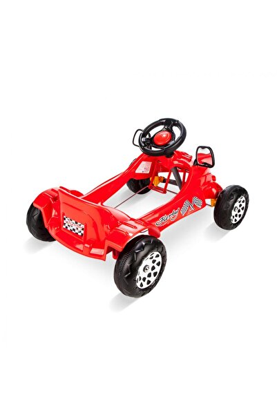 PİLSAN Herby Little Red Riding Hood Pedal Car for Children, Linear Pedal Movement, Maximum Weight