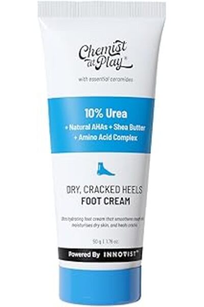 Chemist at Play كريم القدمين لتشققات الكعب والقدمين لمرضى السكري، 10% يوريا، ...