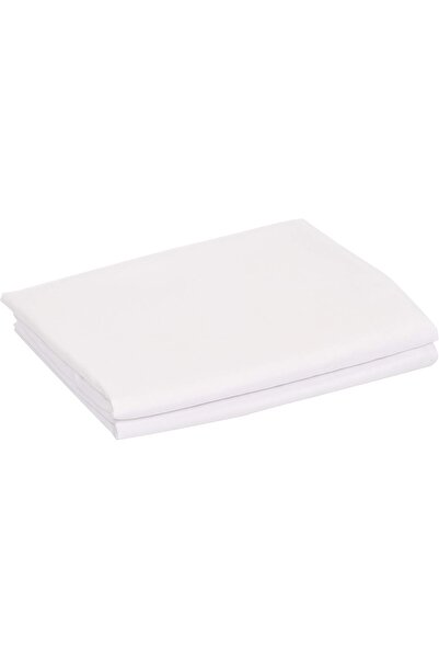 Hotel Linen Klub Standard Pillowcases 100% Cotton Satin 300TC, Set of 2, 50×75 cm, White
