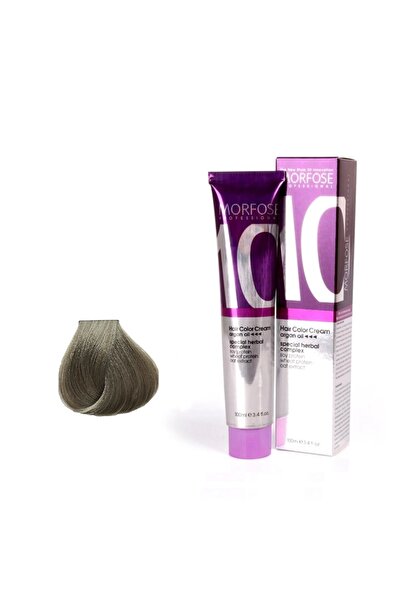 Morfose 10 SAÇ BOYASI 100ml / 8.11 Yoğun Açık Küllü Kumral