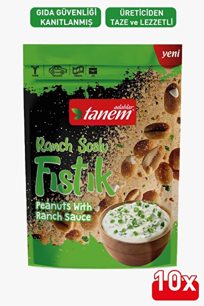 TANEM RANCH SOSLU FISTIK 180 GR X 10 ADET