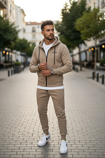 dehaine Men's tracksuit, sweatshirt + pants, Padded, RM60