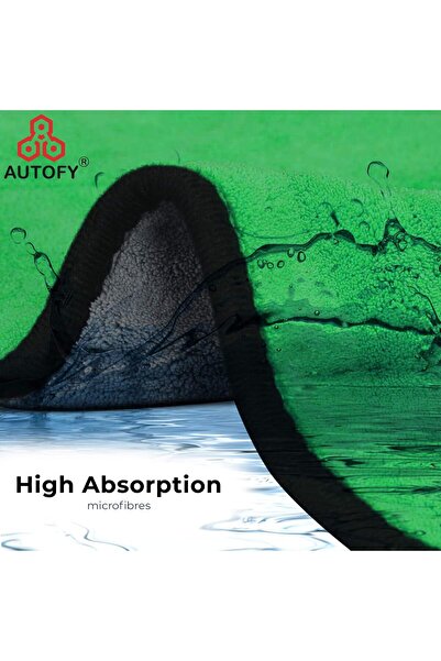 Generic Autofy Multipurpose Microfiber Cleaning Towel, 800 GSM, High-Absorbency Dust Cloth (30×30 cm, Multi