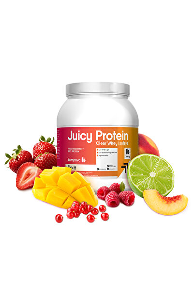 Kompava JUICY Protein, Mango-Peach 300g / 12 servings