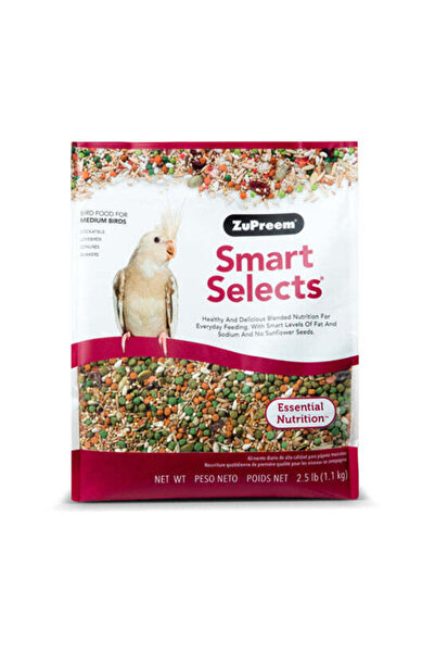 Zupreem Smart Selects Cockatiels Food 2.5lb