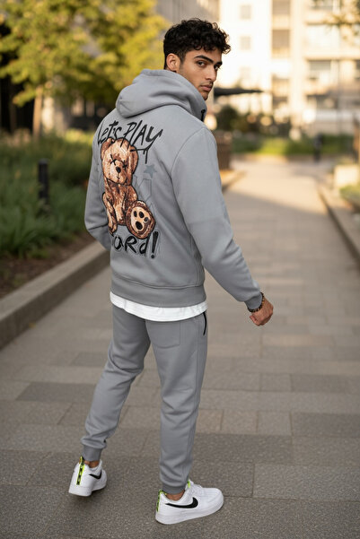 dehaine Men's tracksuit, sweatshirt + pants, Padded, RM60
