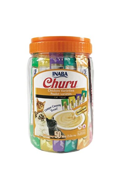 Inaba Churu Chicken Variety Pack Cat Treats 50X14G