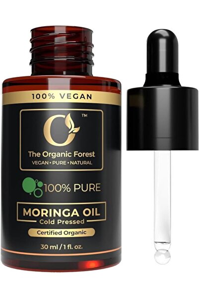 The Organic Forest زيت المورينجا العضوي النقي 100% - زيت ناقل للبشرة والشعر