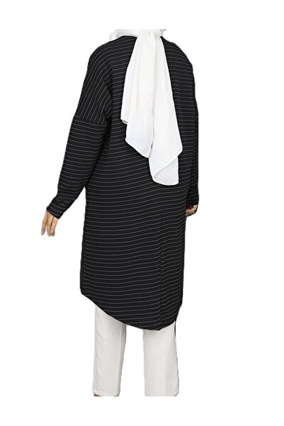 RESPİRO Relaxed Fit Stretch Fabric Flowy Tunic Plus Size Women's Tunic Hijab Tunic