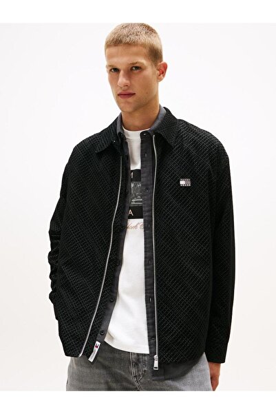 Tommy Hilfiger TJM FLOCK PRINT OVERSHIRT