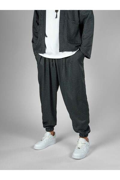 COCOPELLI Patterned Gray and White Men's Suit Coc1067