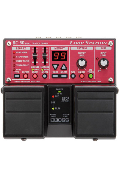 BOSS RC-30 Loop Station (Red)