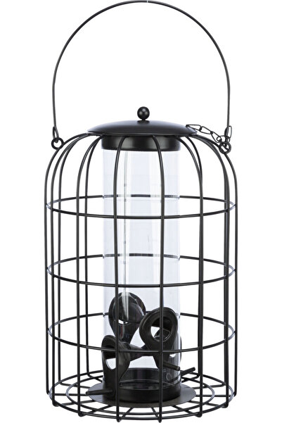 Trixie Outdoor Hanging Feeder, Metal, 950 ml / 17x26 cm, Black