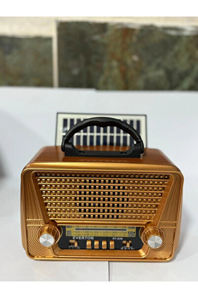 Everton RT-836 Taşınabilir Bluetooth Radyo – Nostaljik Tasarım