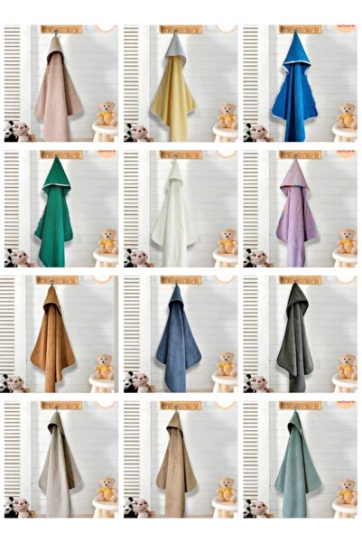 PAMUK HANIM Outlet 100% Cotton Girl-Boy Newborn-Baby Bath Towel Swaddle /Khaki