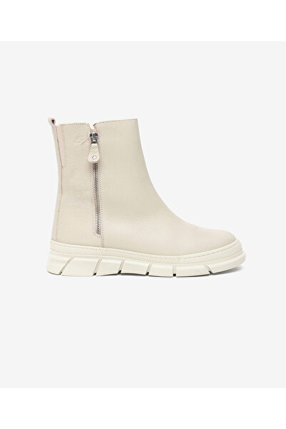Greyder Kadın Ekru Hakiki Deri Bot 5K2UB32673