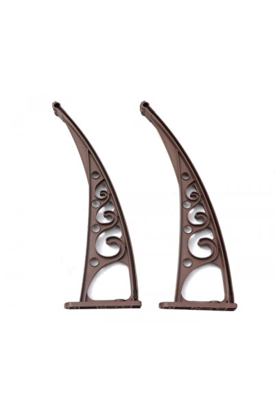 SUNDURMAGROSS Pratik Sundurma Kapı Pencere Üstü 100x120 cm Bronz Levha